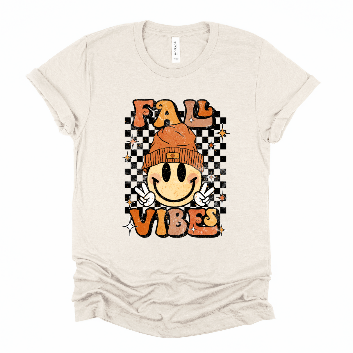 Smiley Fall Vibes | Graphic Tee or Sweatshirt