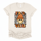 Smiley Fall Vibes | Graphic Tee or Sweatshirt