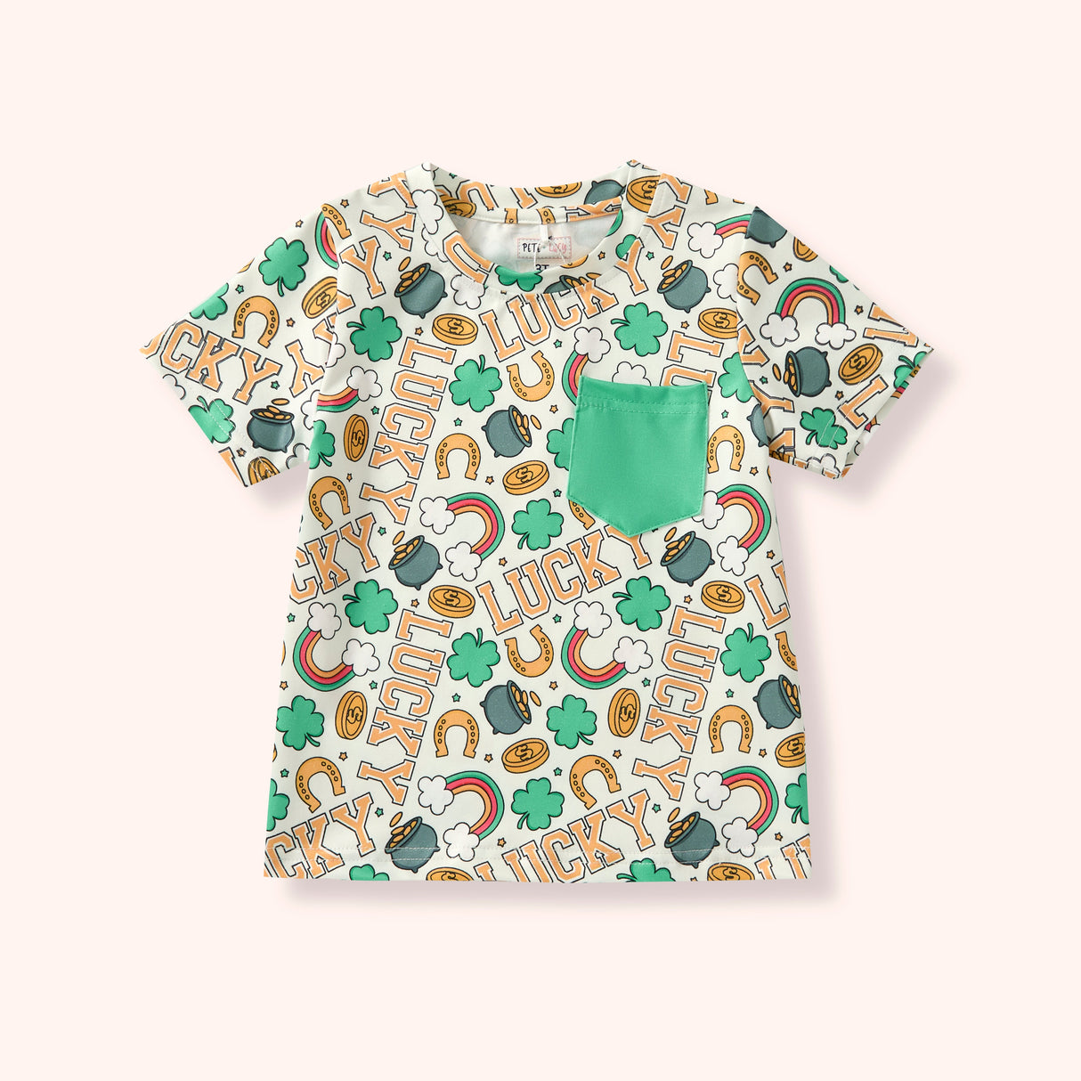 Lucky Me! Pocket Tee | Pete + Lucy