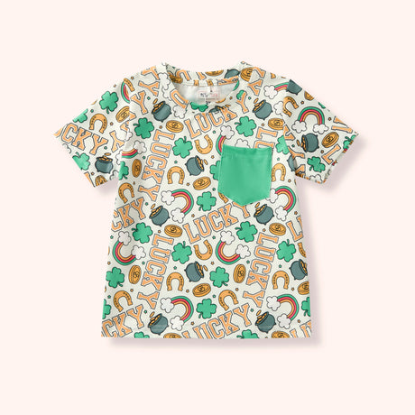 Lucky Me! Pocket Tee | Pete + Lucy