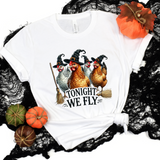 Funny Halloween Chickens Tee | Women's