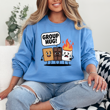 Group Hug Smores | Graphic Sweatshirt
