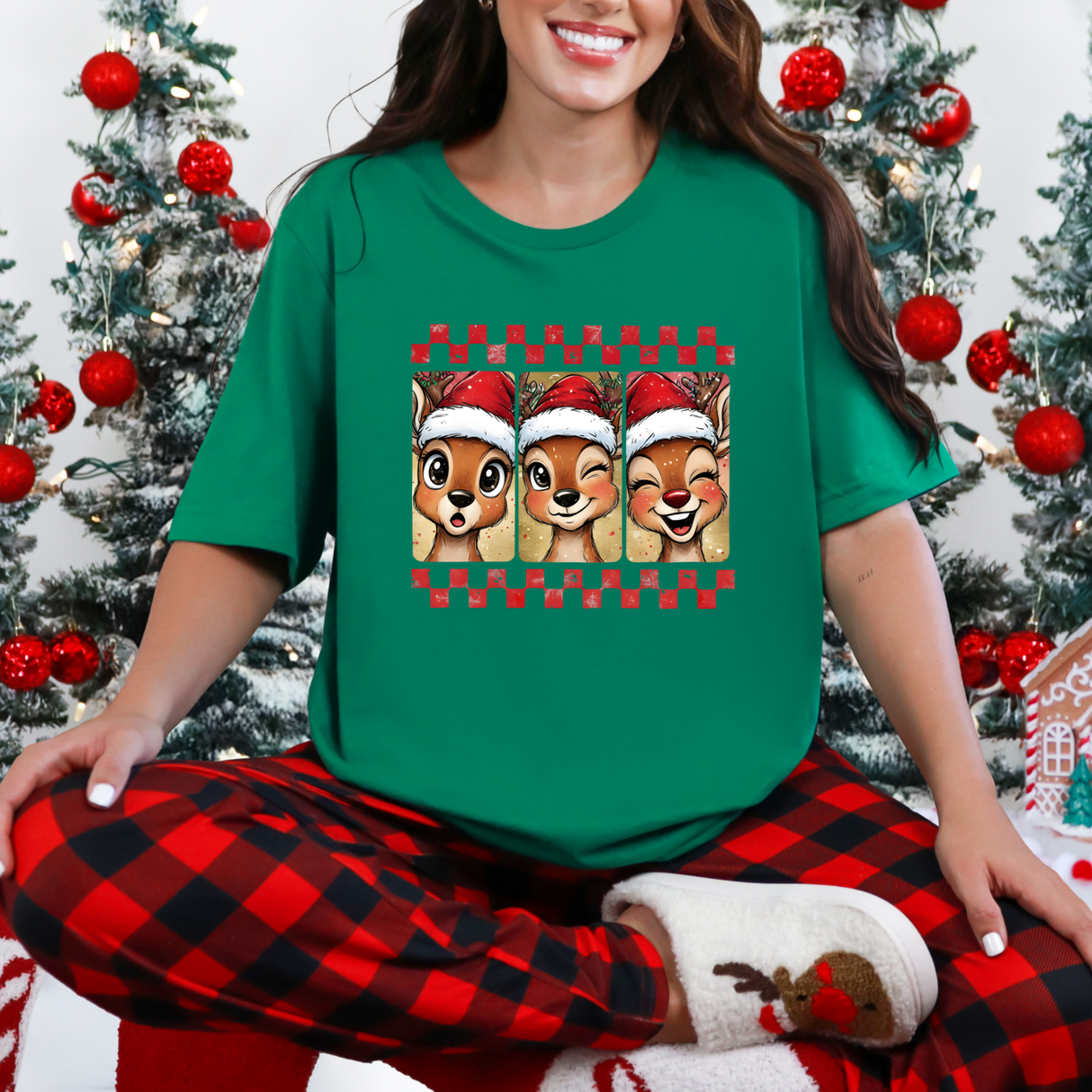 Reindeer Christmas | Graphic Tee
