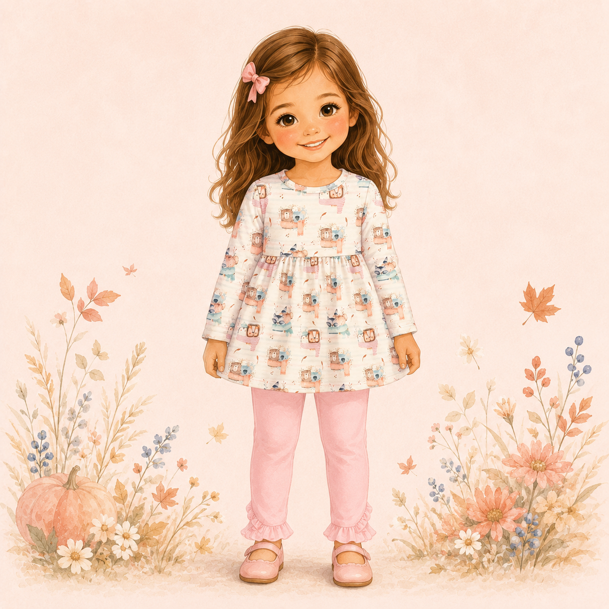 Cozy Critters Pants Set | Pete + Lucy