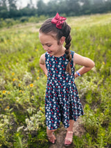 Colorful Daisies Dress by Case & Crew