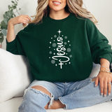 Jesus Christmas Tree | Graphic Sweatshirt