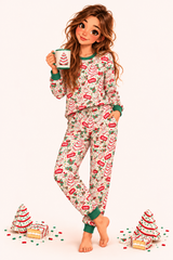 Christmas Tree Cakes Adult Loungewear | Pete and Lucy