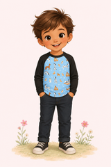 Playful Paws Raglan Tee | Pete + Lucy