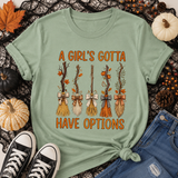 Halloween Witch Brooms Graphic Tee | Women's