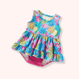 Preppy Pineapples Baby Bubble | Pete + Lucy
