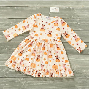 Pumpkin Pals Dress by Pete and Lucy