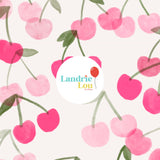 Cherry Darling Bamboo Zip & Play Romper | Landrie Lou