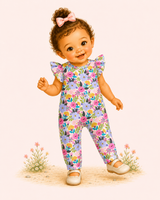 Garden Party Baby Romper | Pete + Lucy