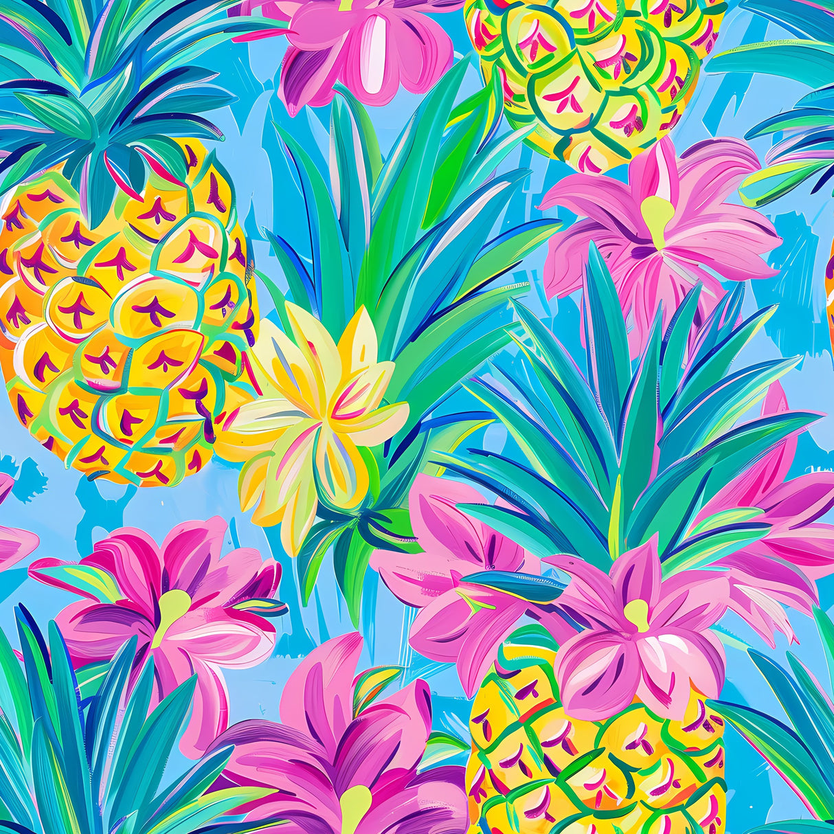 Preppy Pineapples Dress | Pete + Lucy