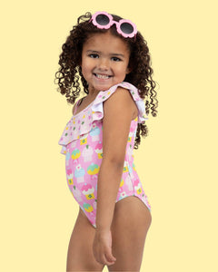 Cute As A Cupcake One Piece Swim Set by Pete and Lucy