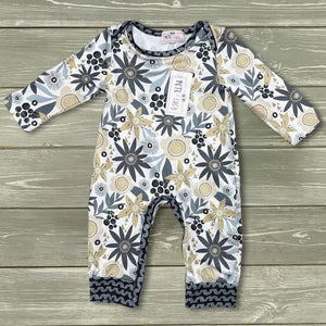 Golden Garden Baby Romper by Pete + Lucy