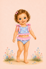 Ducky Daydream Swim Set | UPF 50+