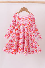 Sunset Bows Bamboo Twirl Dress