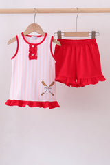 All-Star Stripes Ruffle Set