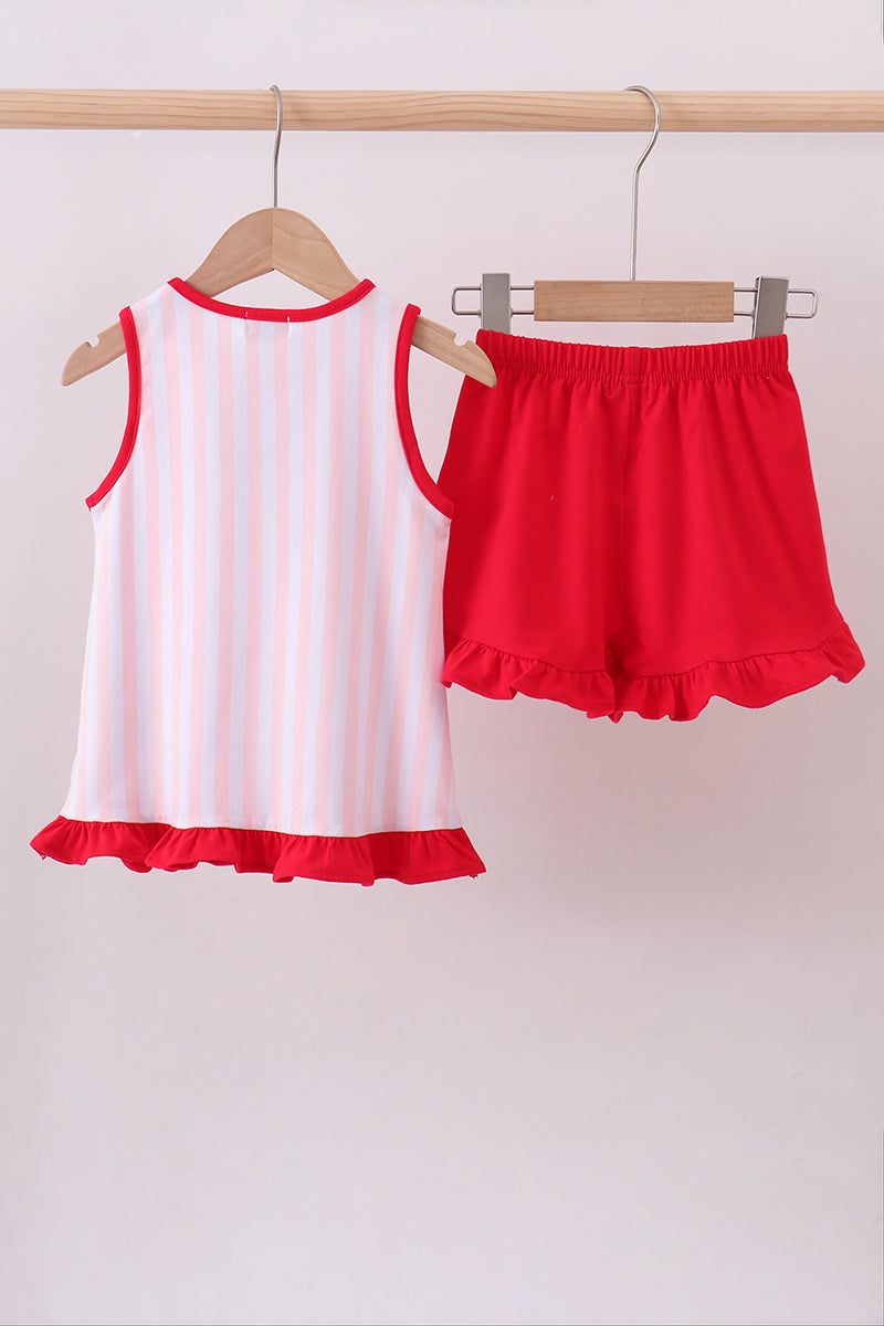 All-Star Stripes Ruffle Set