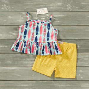 Surfin’ Into Summer Shorts Set by Pete and Lucy