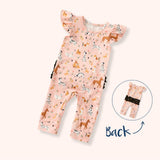 Playful Paws Baby Girl Romper | Pete + Lucy