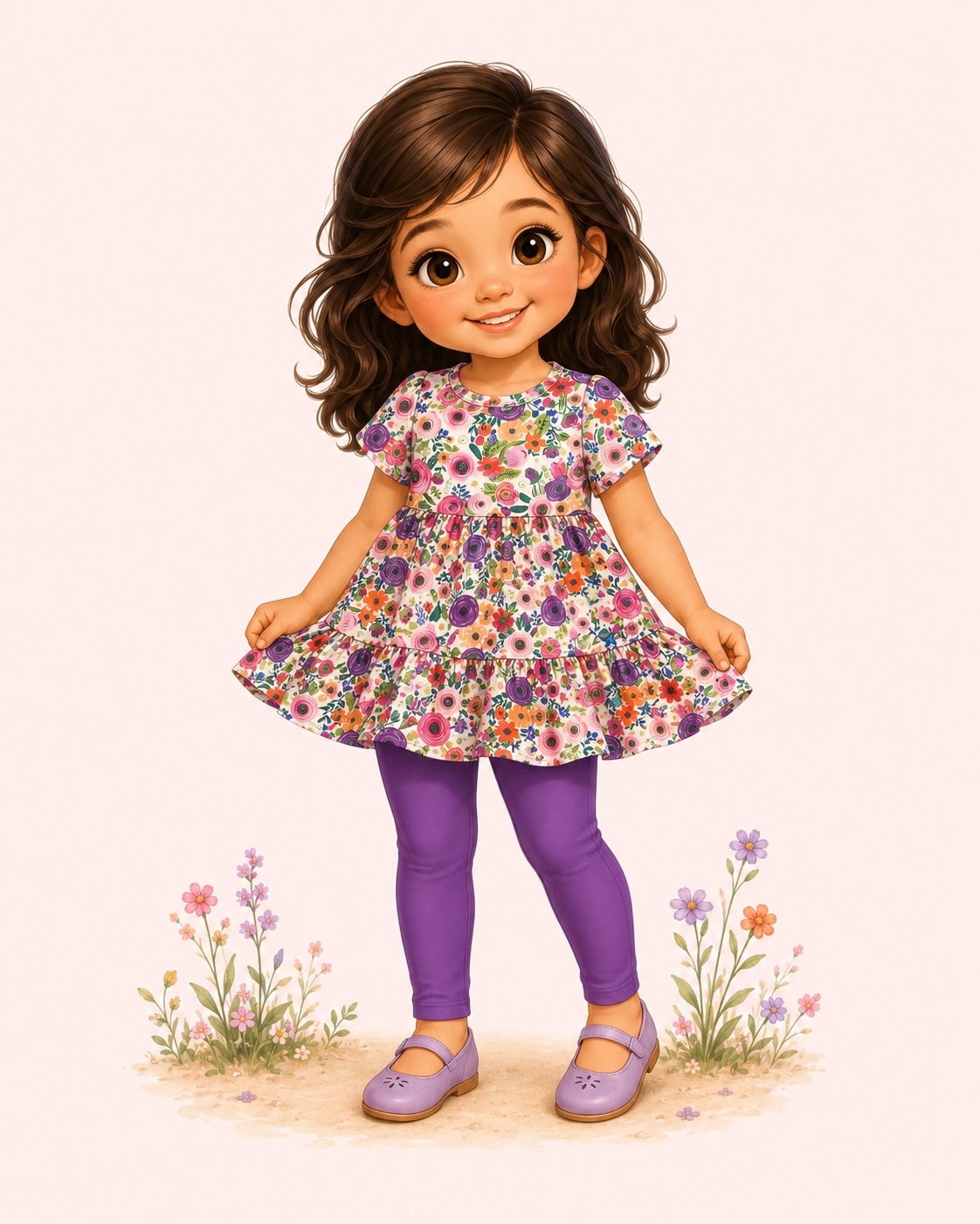 Bloom Burst Pants Set | Pete + Lucy