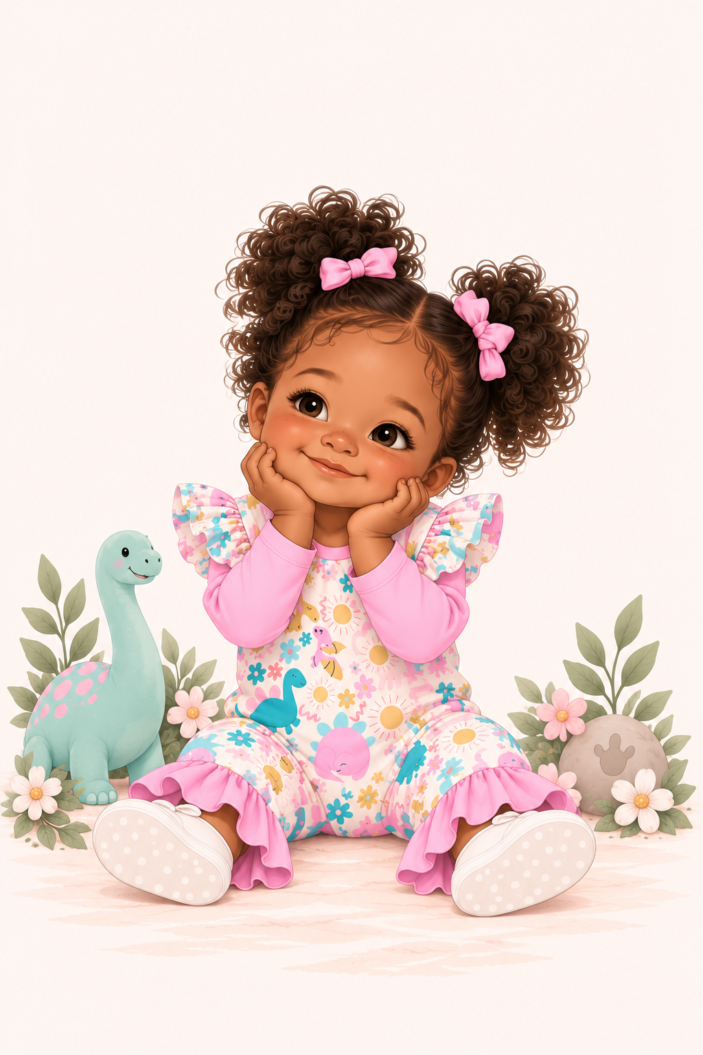 Jurassic Dreams Baby Romper | Pete + Lucy