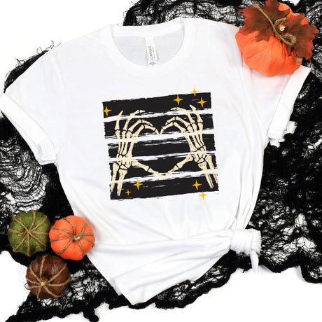 Halloween Skeleton Hands Tee | Women's