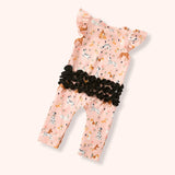 Playful Paws Baby Girl Romper | Pete + Lucy