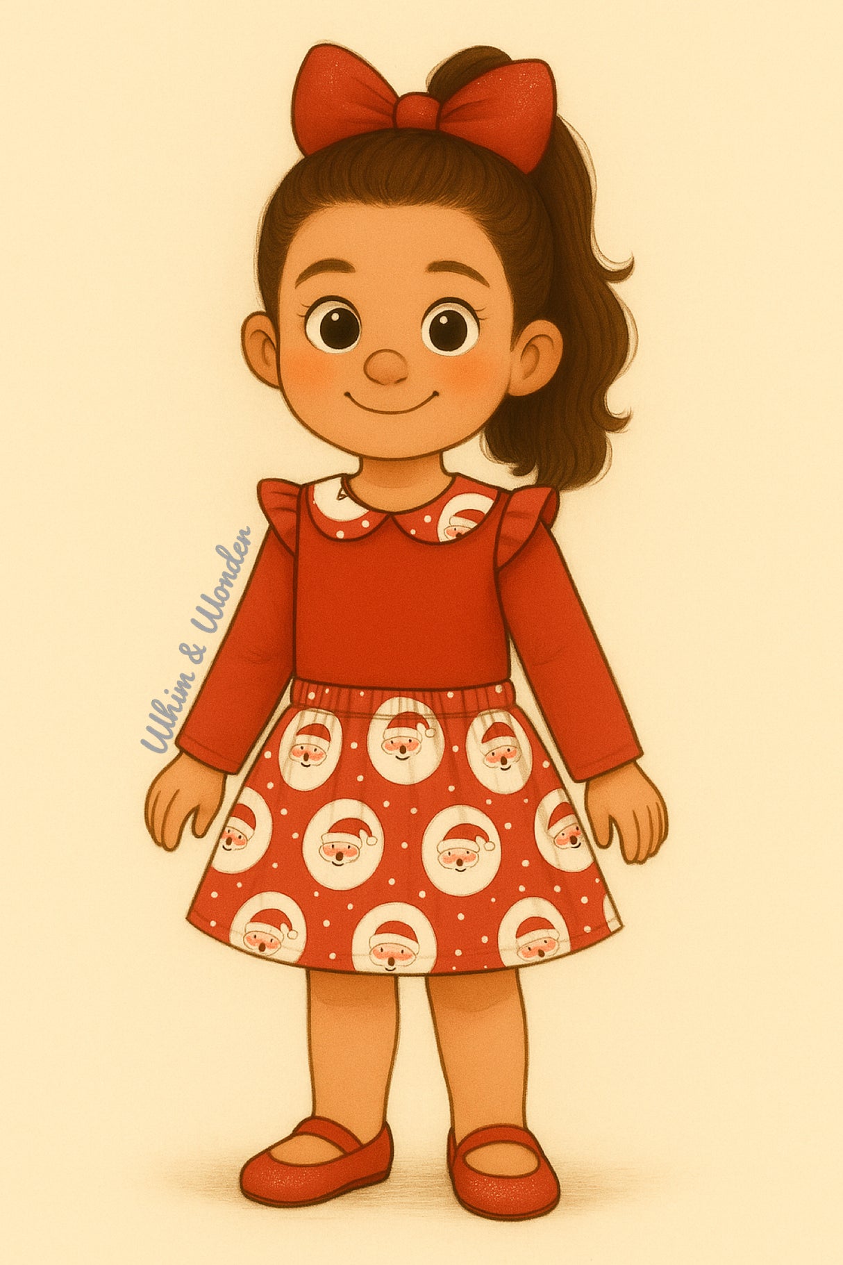 Jolly St. Nick Skorts Set | Pete + Lucy