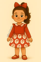 Jolly St. Nick Skorts Set | Pete + Lucy