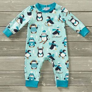 Penguin Playtime Baby Romper by Pete + Lucy