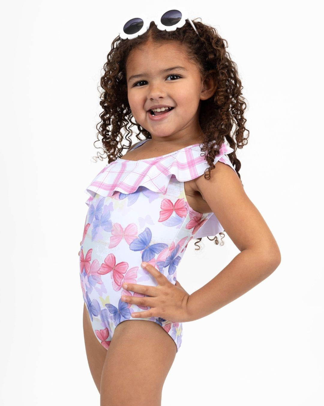 Free Like A Butterfly One Piece Swim Set by Pete and Lucy