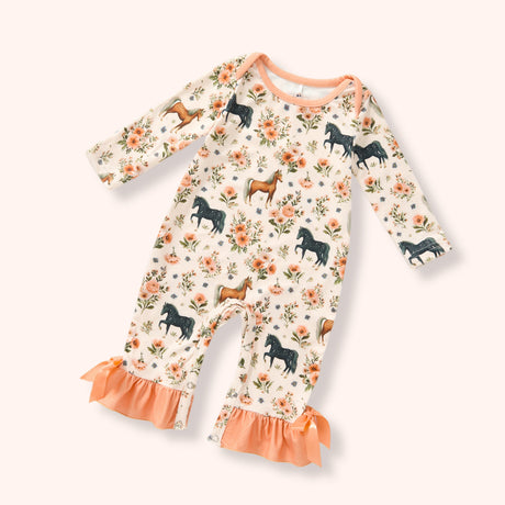 Stable Friends Baby Romper | Pete + Lucy