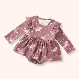 Wild Spirit Baby Skirted Romper | Pete + Lucy