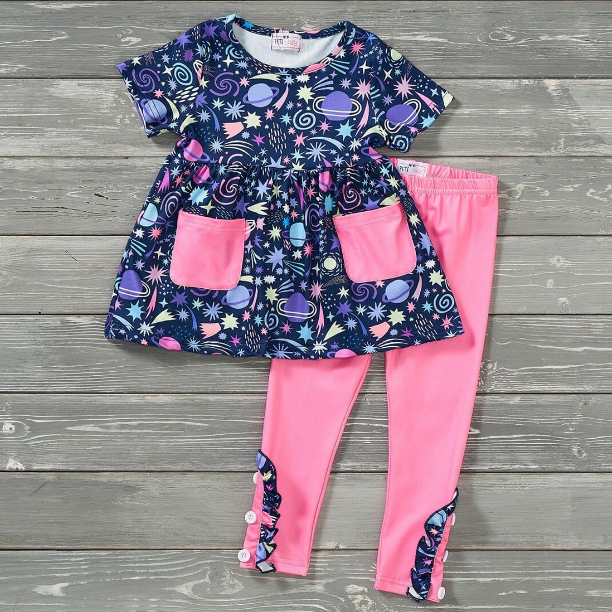 Cosmic Cutie Pants Set by Pete & Lucy