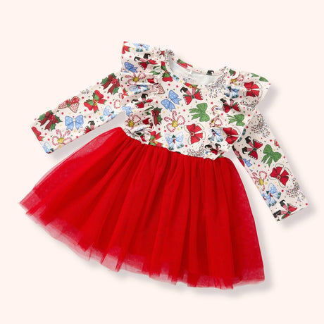 Christmas Bows Dress | Pete and Lucy