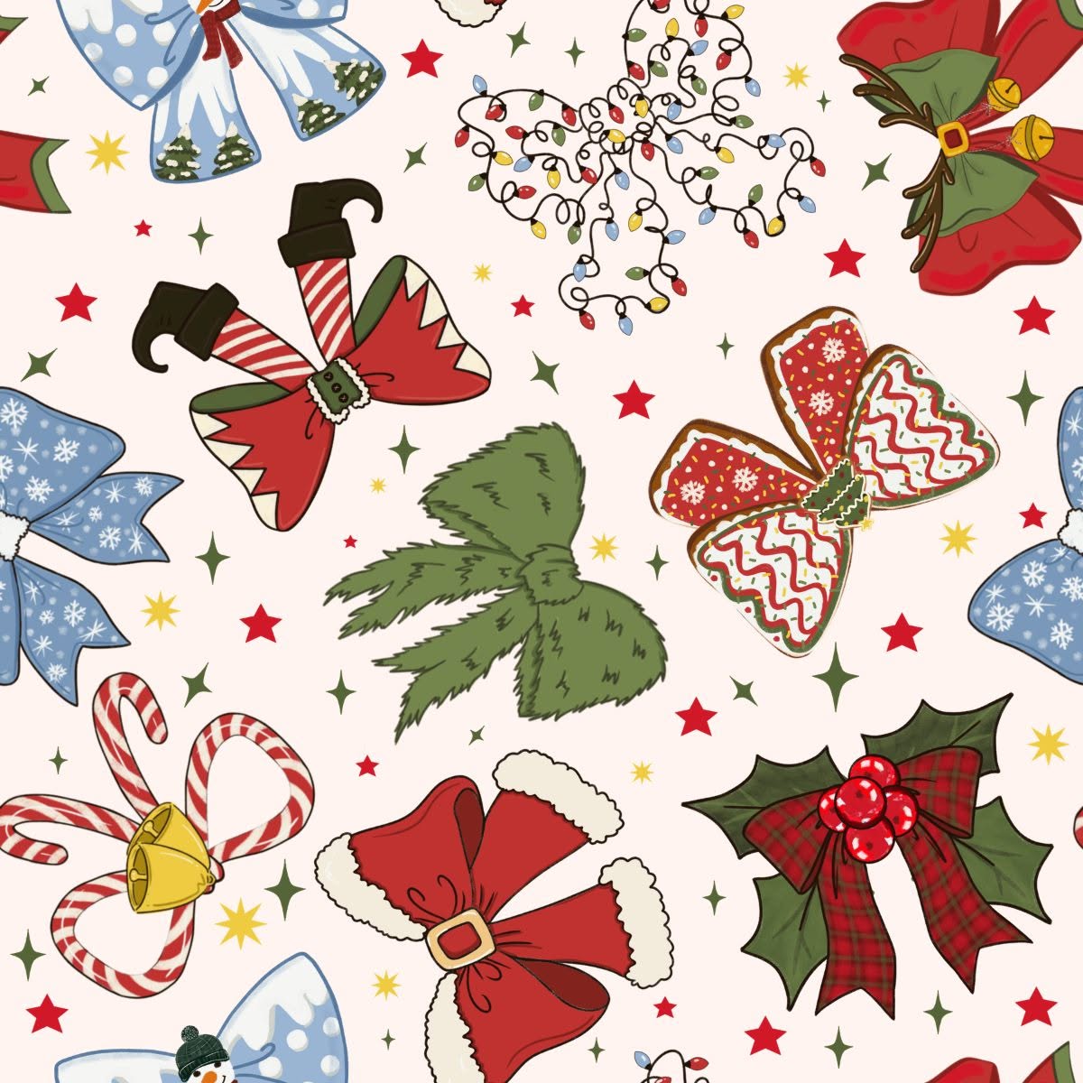 Christmas Bows Set | Pete and Lucy