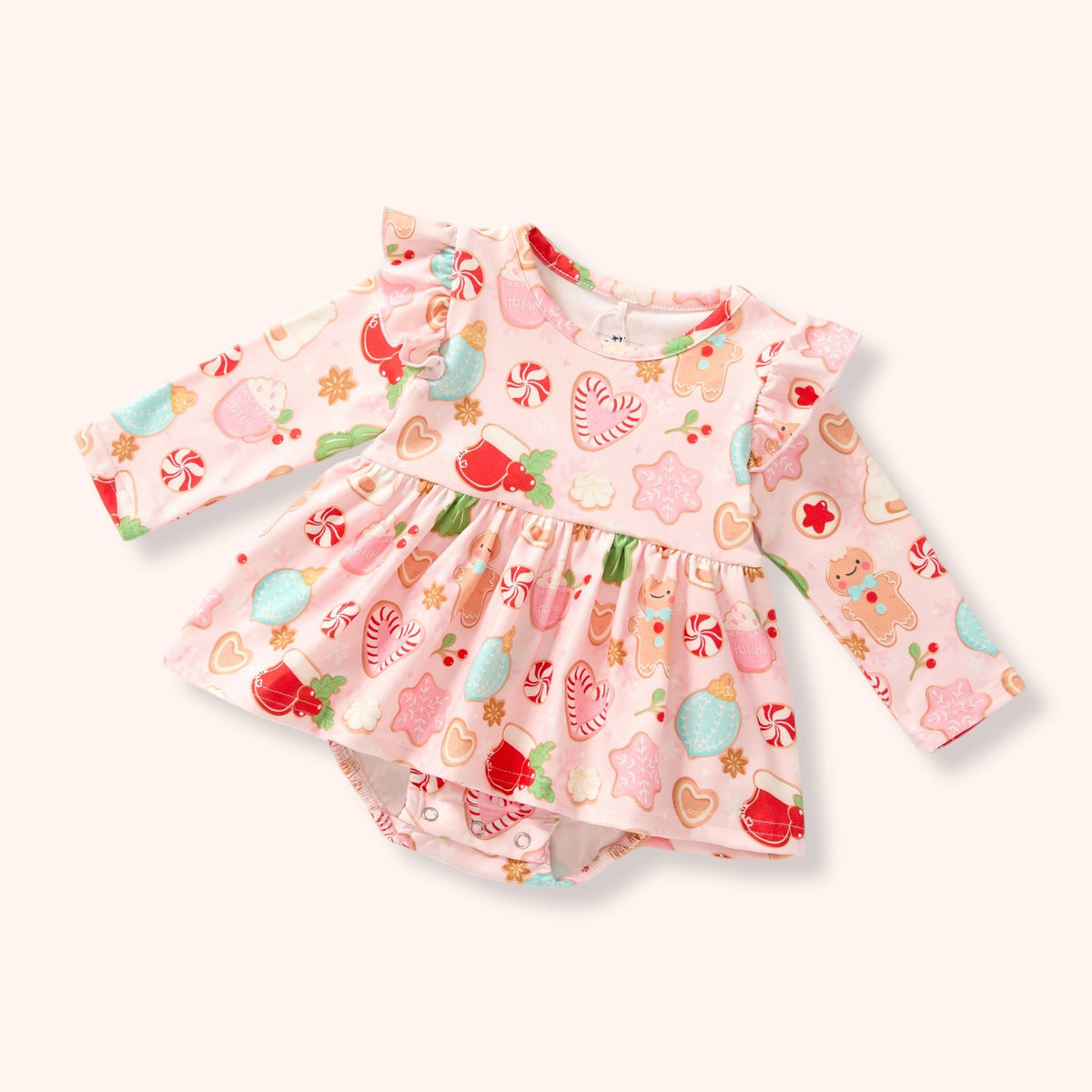 Christmas Cookies Romper | Pete and Lucy