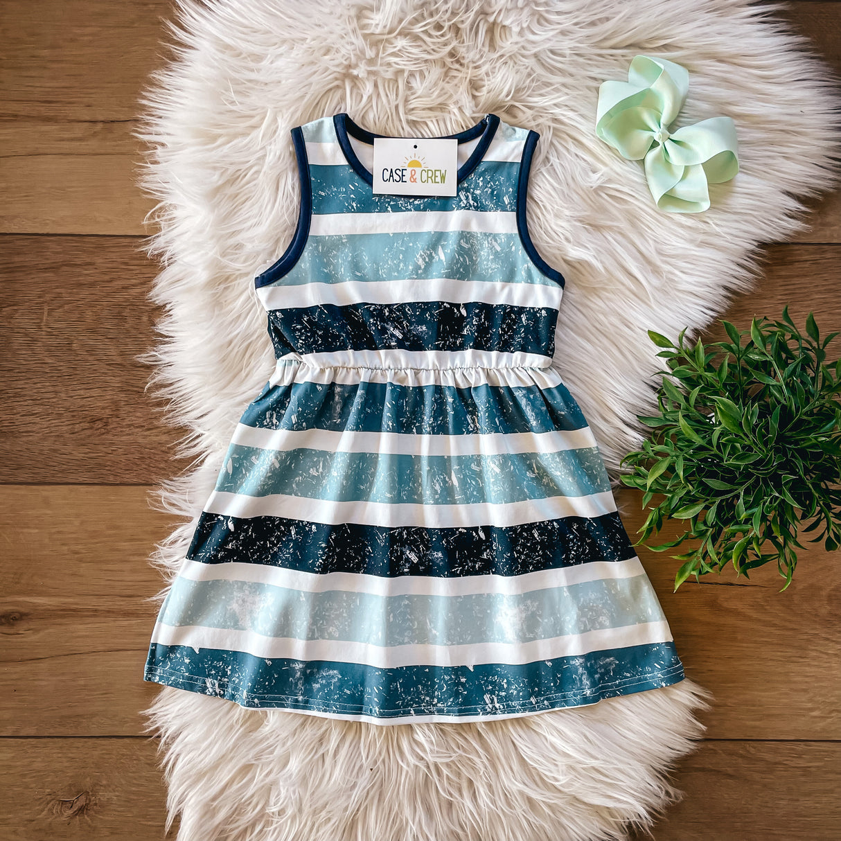 Vintage Stripes Dress by Case & Crew