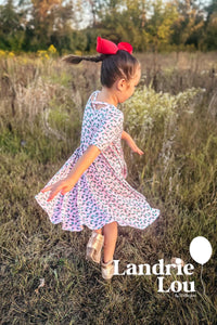 Holly Bamboo Twirl Dress by Landrie Lou