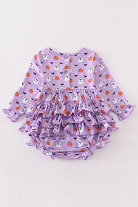 Lilac Boo Baby Romper by Abby & Evie