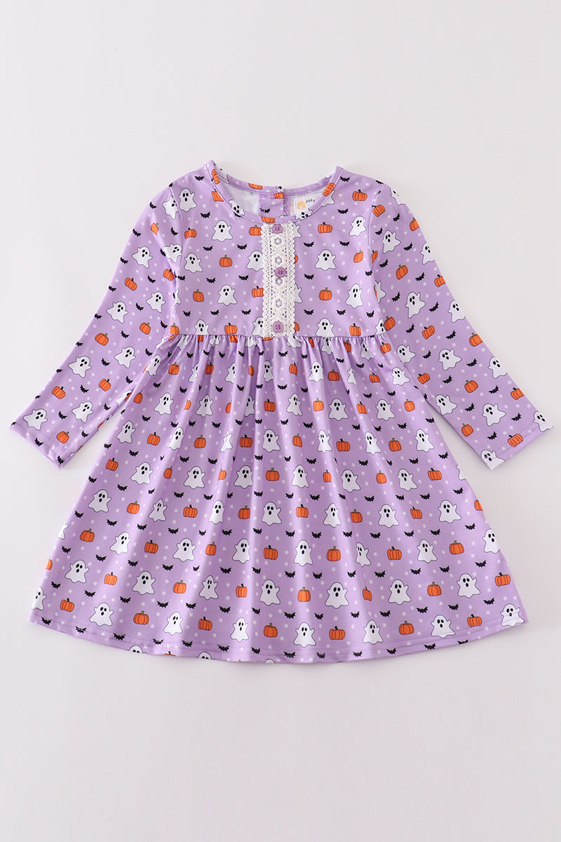 Lilac Boo Dress by Abby & Evie