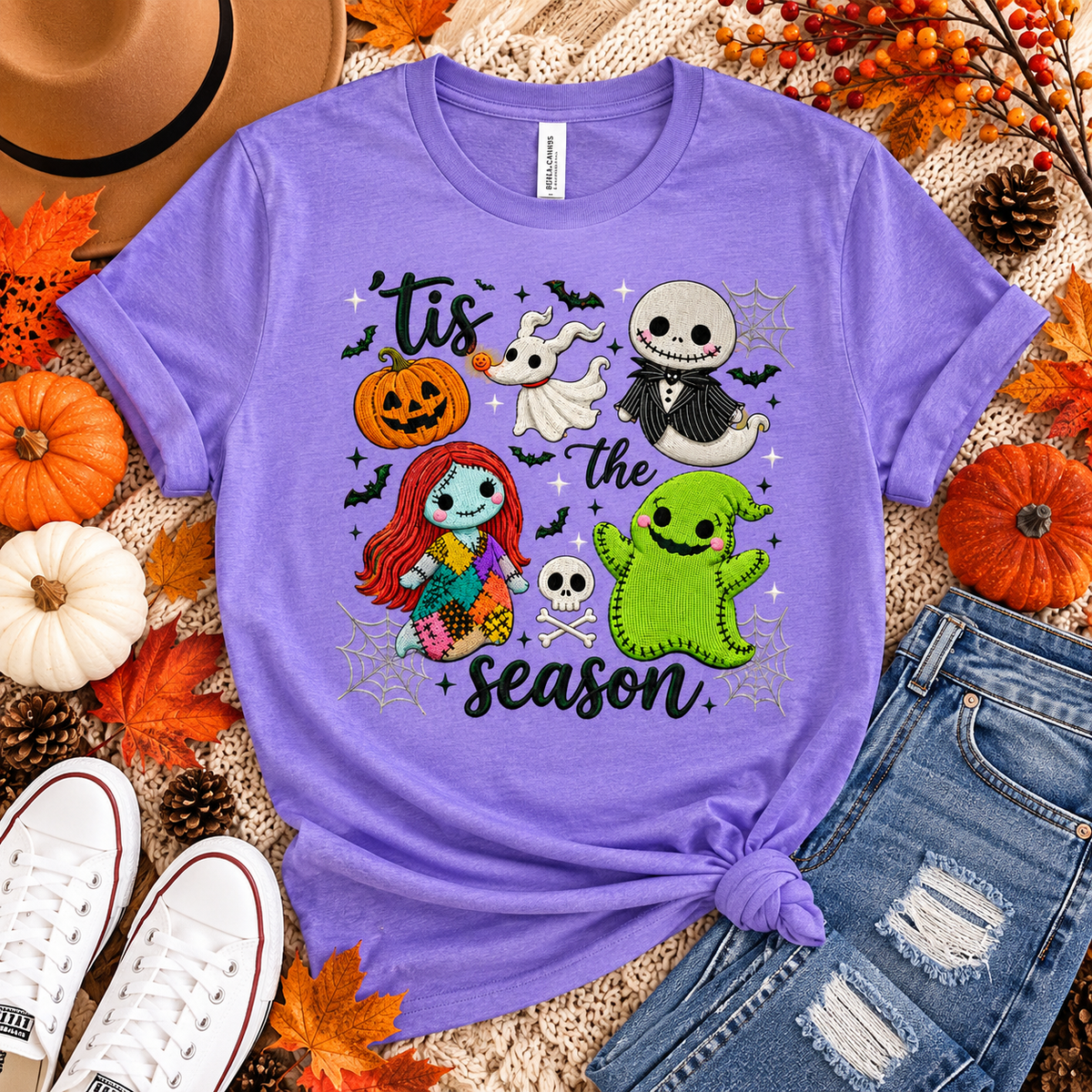 Tis The Season Halloween Graphic Tee | Women's