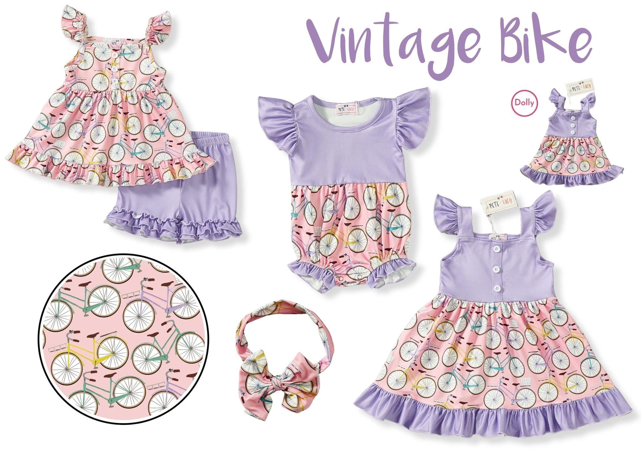 Vintage Bike Dolly Dress by Pete and Lucy