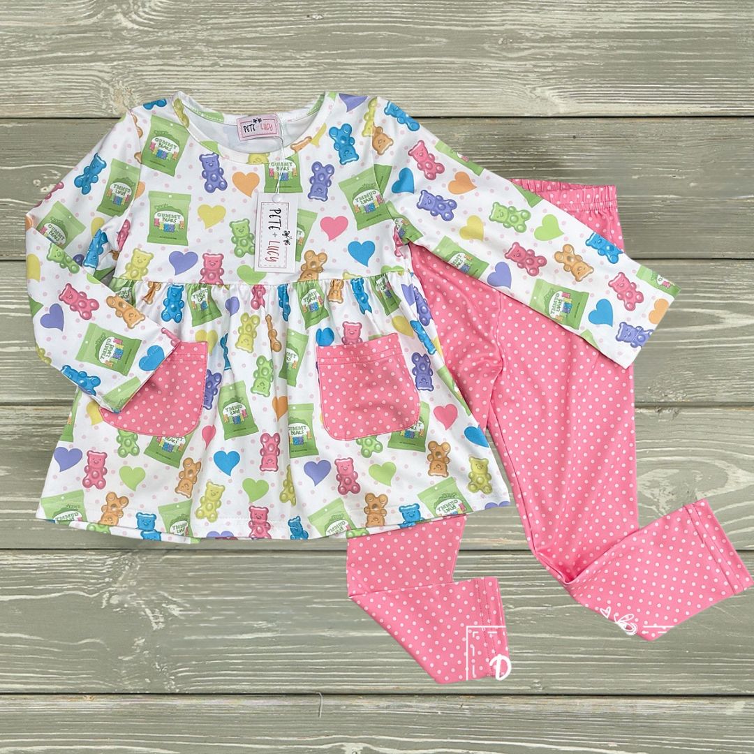 Gummy Bears Outfit Set by Pete + Lucy