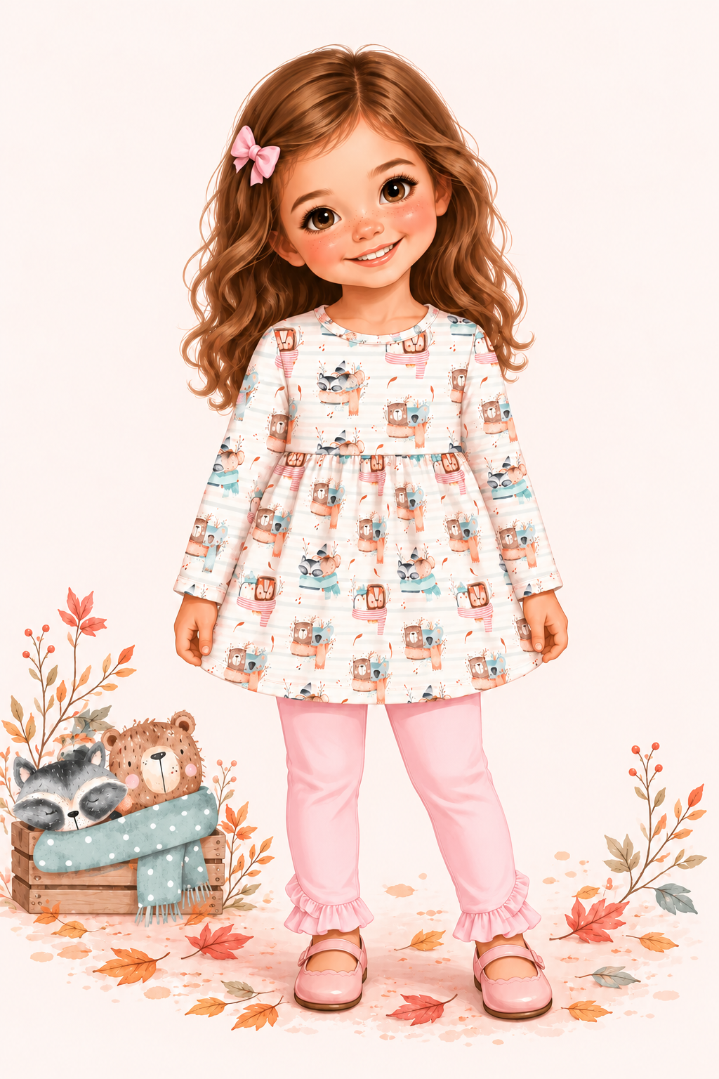 Cozy Critters Pants Set | Pete and Lucy
