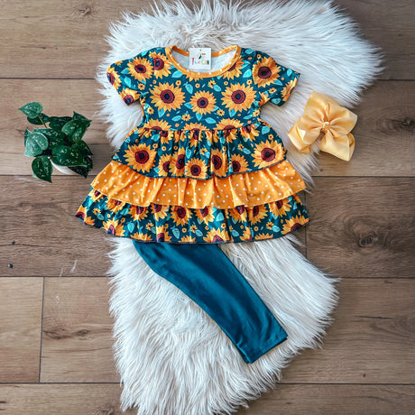 Sunny Flowers Pant Set by Twocan