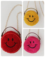 Smiley Sherpa Purse